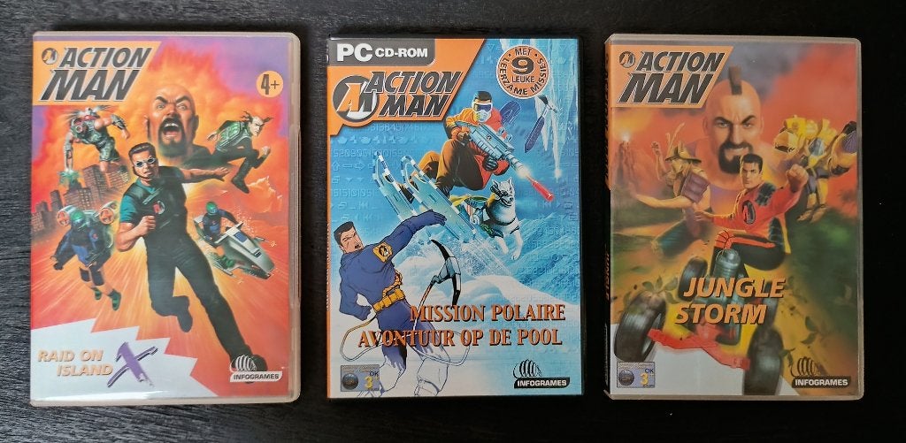 PC CD-ROM Action Man, per stuk 3 euro / of 3 voor 8 euro., Avontuur en Actie, 1 speler, Ophalen of Verzenden, Zo goed als nieuw