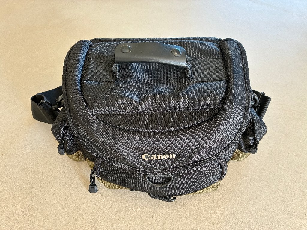 Canon cameratas 10EG Deluxe, Audio, Tv en Foto, Fotografie | Fototassen, Gebruikt, Canon, Ophalen of Verzenden, Schoudertas