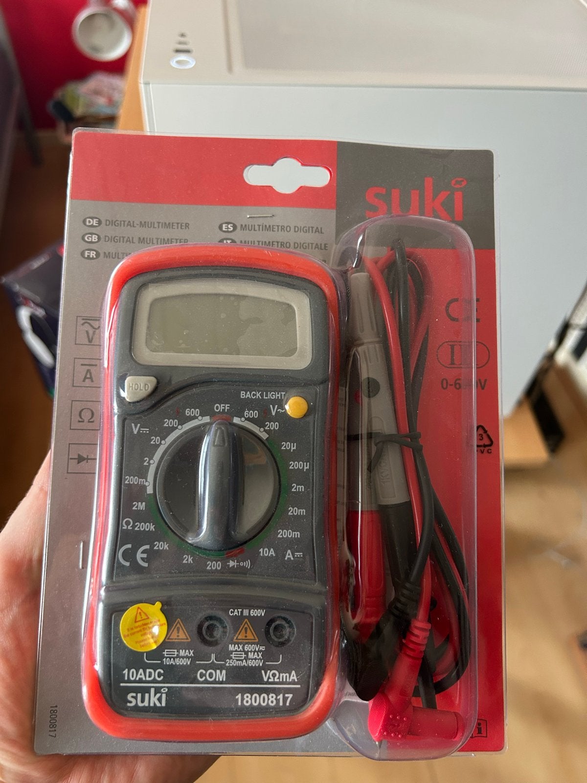 Suki Digitale Multimeter - Nieuw in verpakking, Ophalen, Nieuw, Multimeter