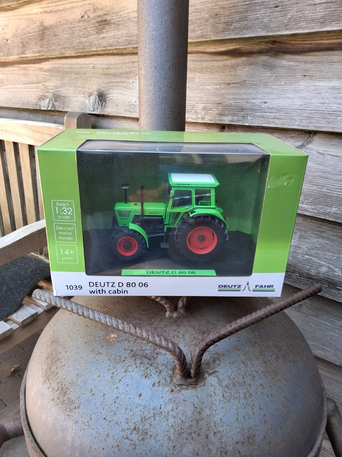 Deutz D 80 06 met cabine - Exact 1:32 Die-cast model, Hobby en Vrije tijd, Overige merken, 1:32 tot 1:50, Overige typen, Nieuw