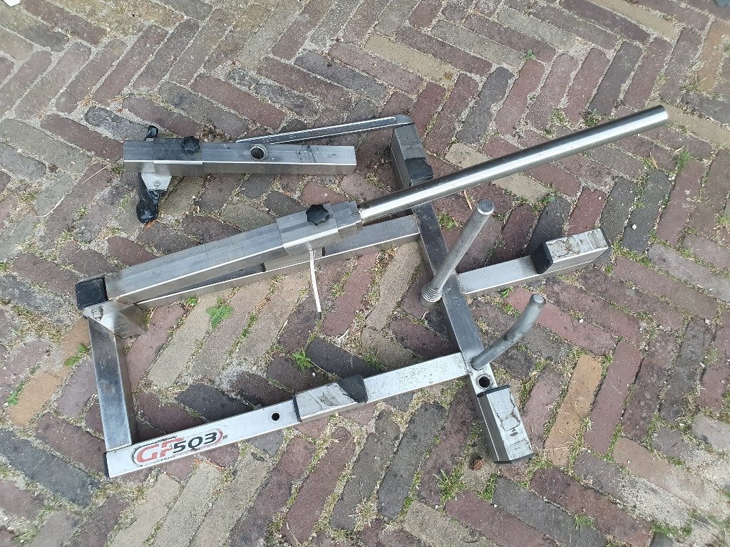 GP503 bandenapparaat inclusief balanceerbok, Motoren, Ophalen
