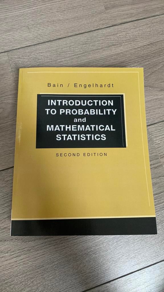 Introduction to Probability and Mathematical Statistics, Ophalen of Verzenden, Zo goed als nieuw, Overige wetenschappen