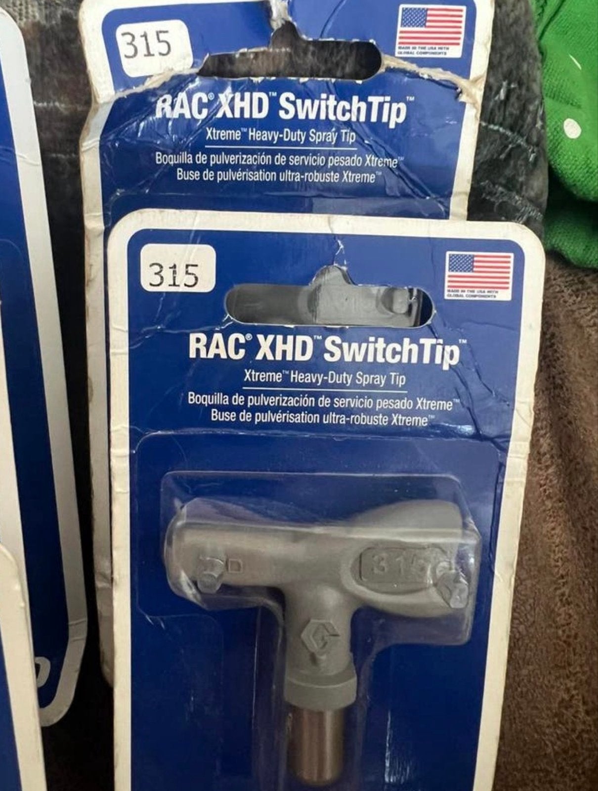 2x Graco RAC XHD SwitchTip 315 Verfspuitmondstuk, Ophalen of Verzenden, Nieuw