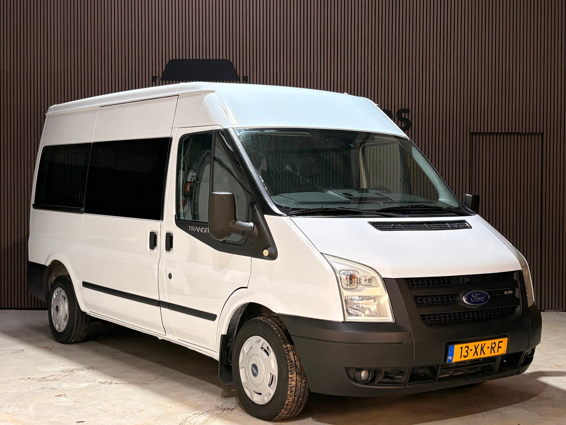 Ford Transit Kombi 280M 2.2 TDCI 9 persoons NAP, Dealer onderhouden, Gebruikt, Wit, Origineel Nederlands