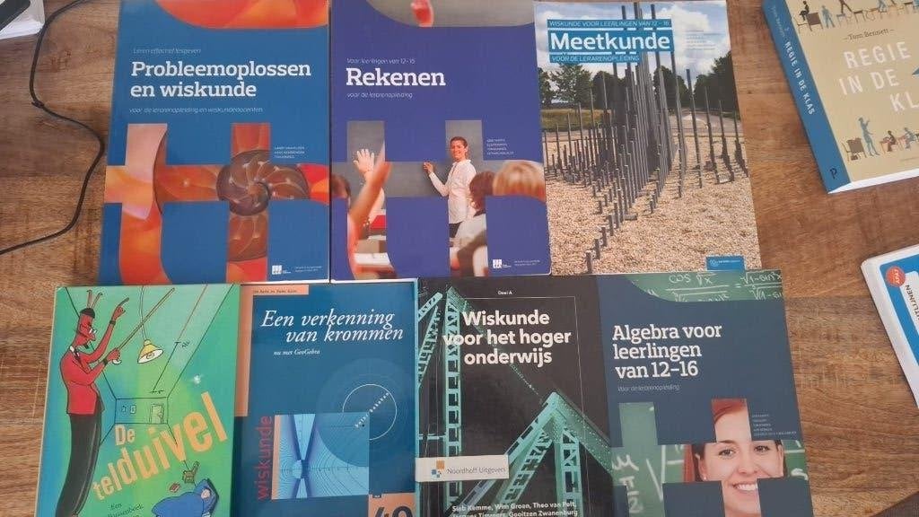 studieboeken Lerarenopleiding Wiskunde (HBO), Boeken, Studieboeken en Cursussen, Ophalen of Verzenden, Beta, Zo goed als nieuw