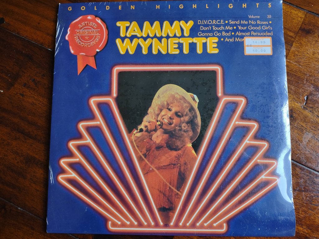LP - Tammy Wynette - Golden Highlights, Ophalen of Verzenden, Zo goed als nieuw, 12 inch