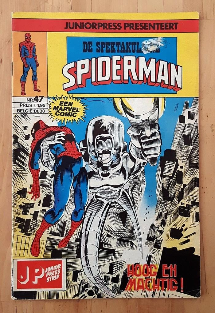 De Spektakulaire Spiderman nr 47, Eén stripboek, Ophalen of Verzenden, Gelezen