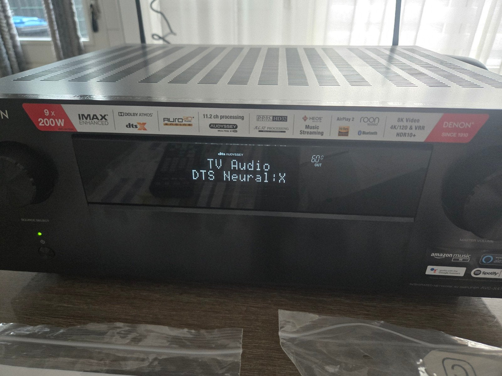 Denon AVR X4700H (9.2)dolby atmos /Dtsx/Heos/3D, Audio, Tv en Foto, Ophalen, Zo goed als nieuw, 120 watt of meer, Denon