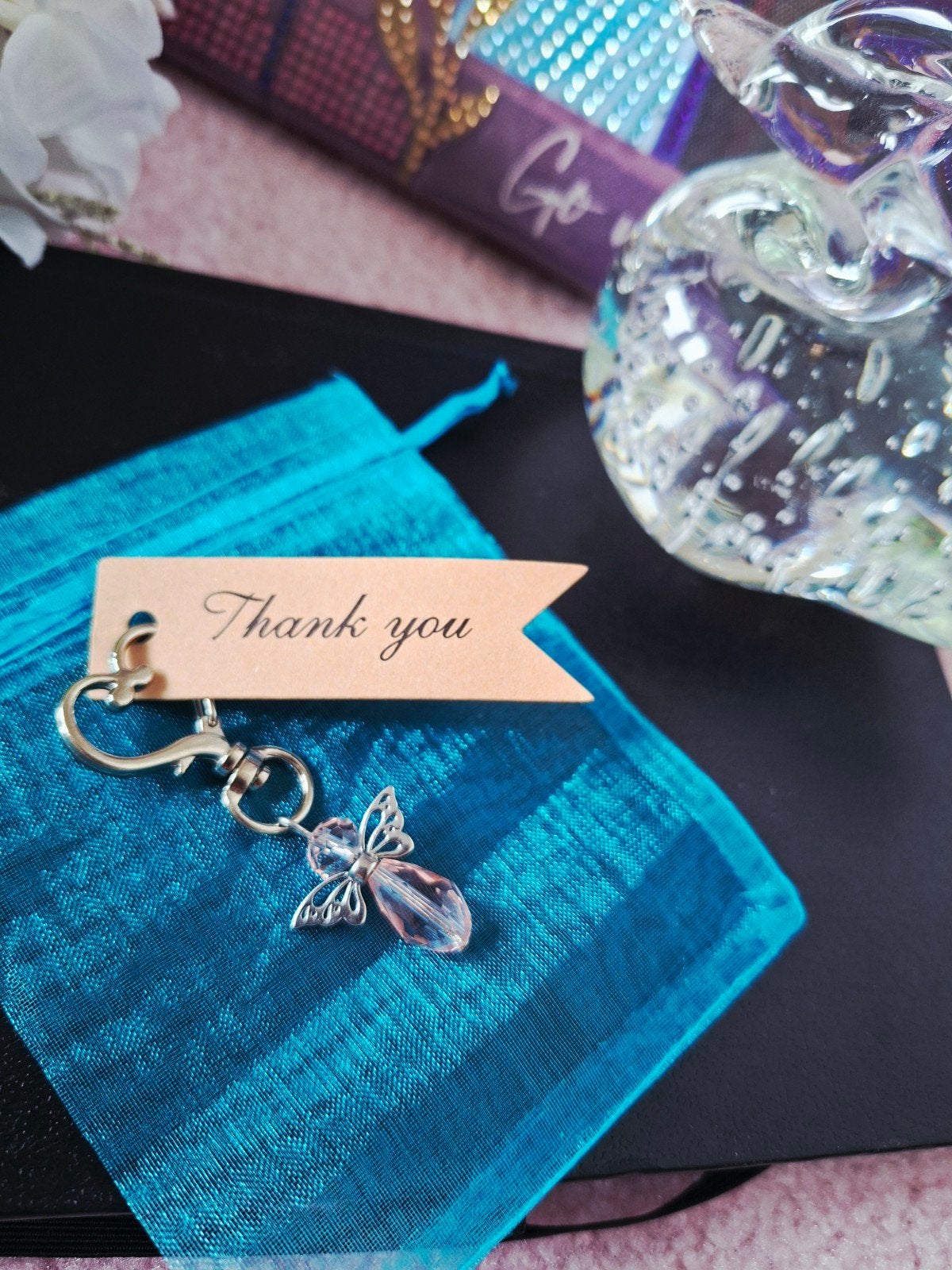 Key Chain Angel, Sieraden, Tassen en Uiterlijk, Piercings, Ophalen of Verzenden, Zilver