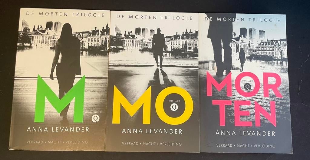 Anna Levander (De morten trilogy) (3 boeken), Ophalen of Verzenden, Zo goed als nieuw