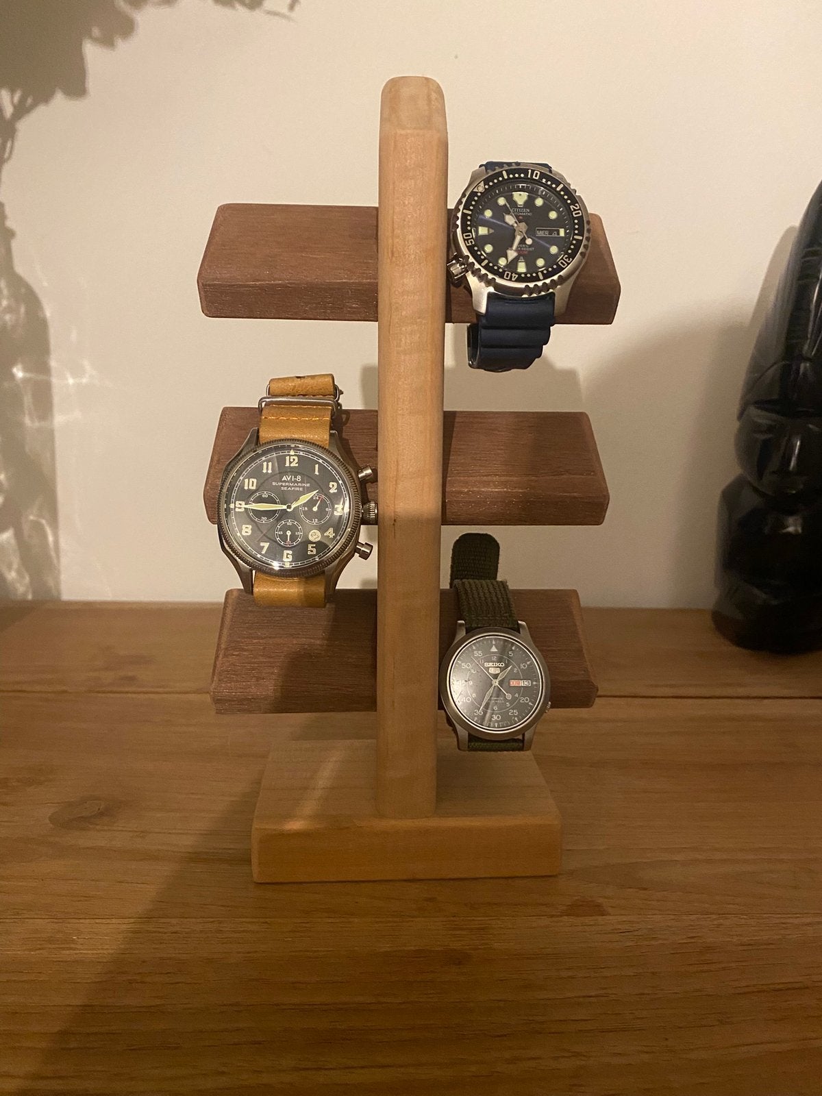Horloge houder, Ophalen of Verzenden, Zo goed als nieuw, Staal, TAG Heuer