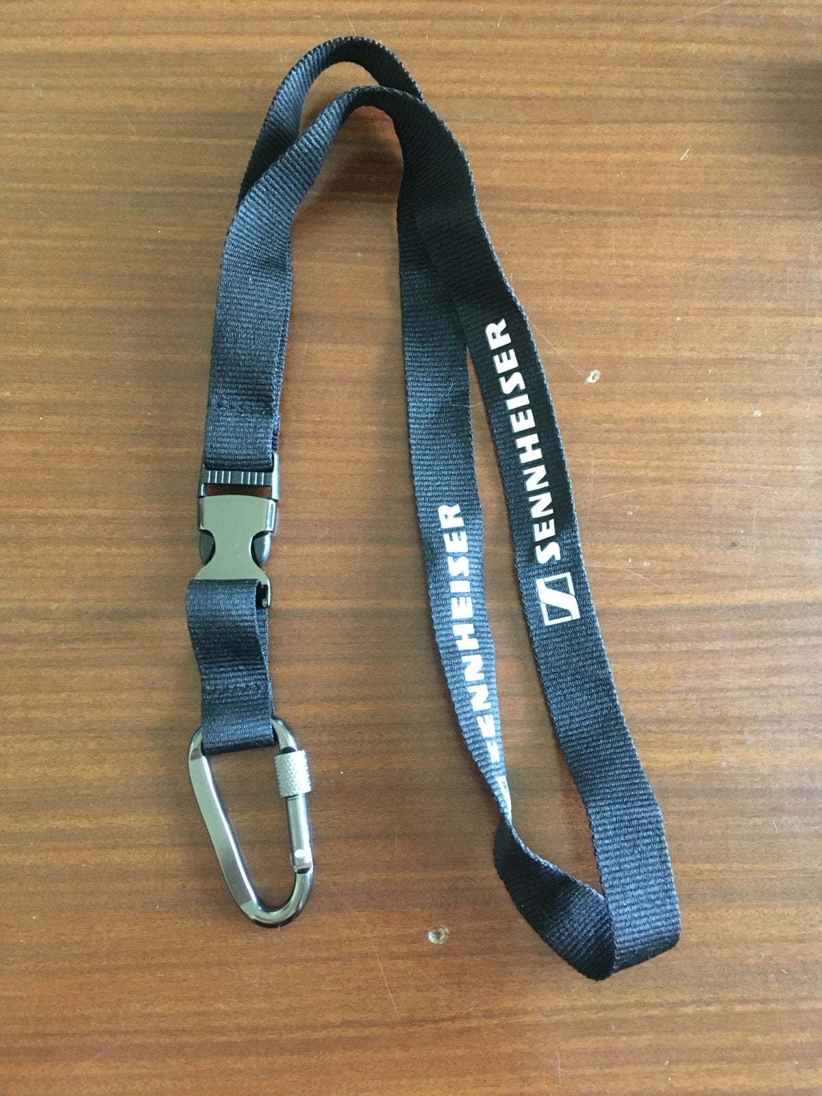 Sennheiser Keycord / Lanyard - Zwart met logo, Verzenden, Nieuw