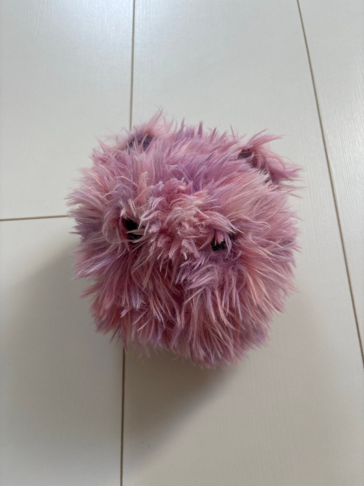 Interactief Fur Fluffs Kitten - Roze Pluche Speelgoed, Gebruikt, Ophalen of Verzenden, Kat, Roze
