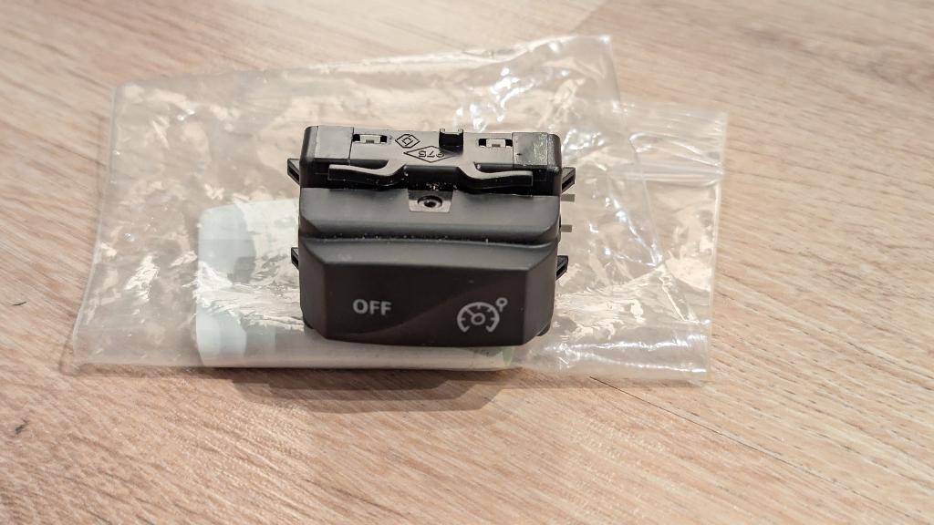 Renault Twingo III snelheidsbegrenzer knop 255500598R, Ophalen of Verzenden, Renault