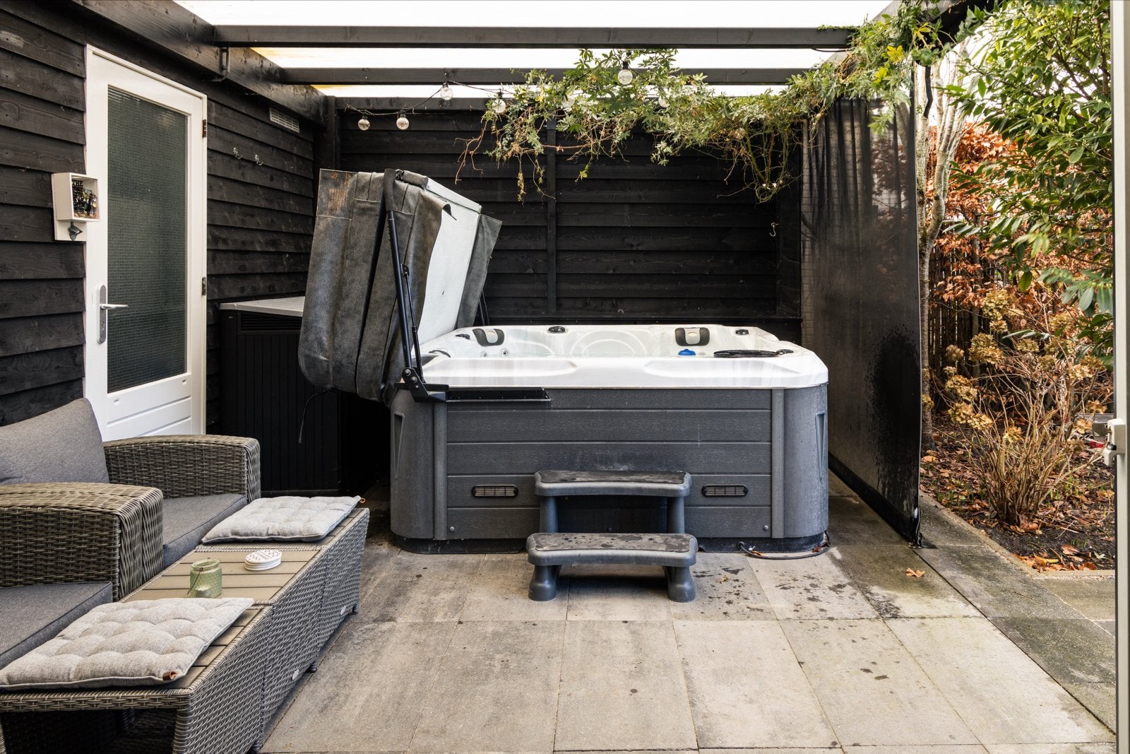 Jacuzzi - Spa Delight incl. extra’s, Ophalen, Afdekzeil, Zo goed als nieuw, Inbouw