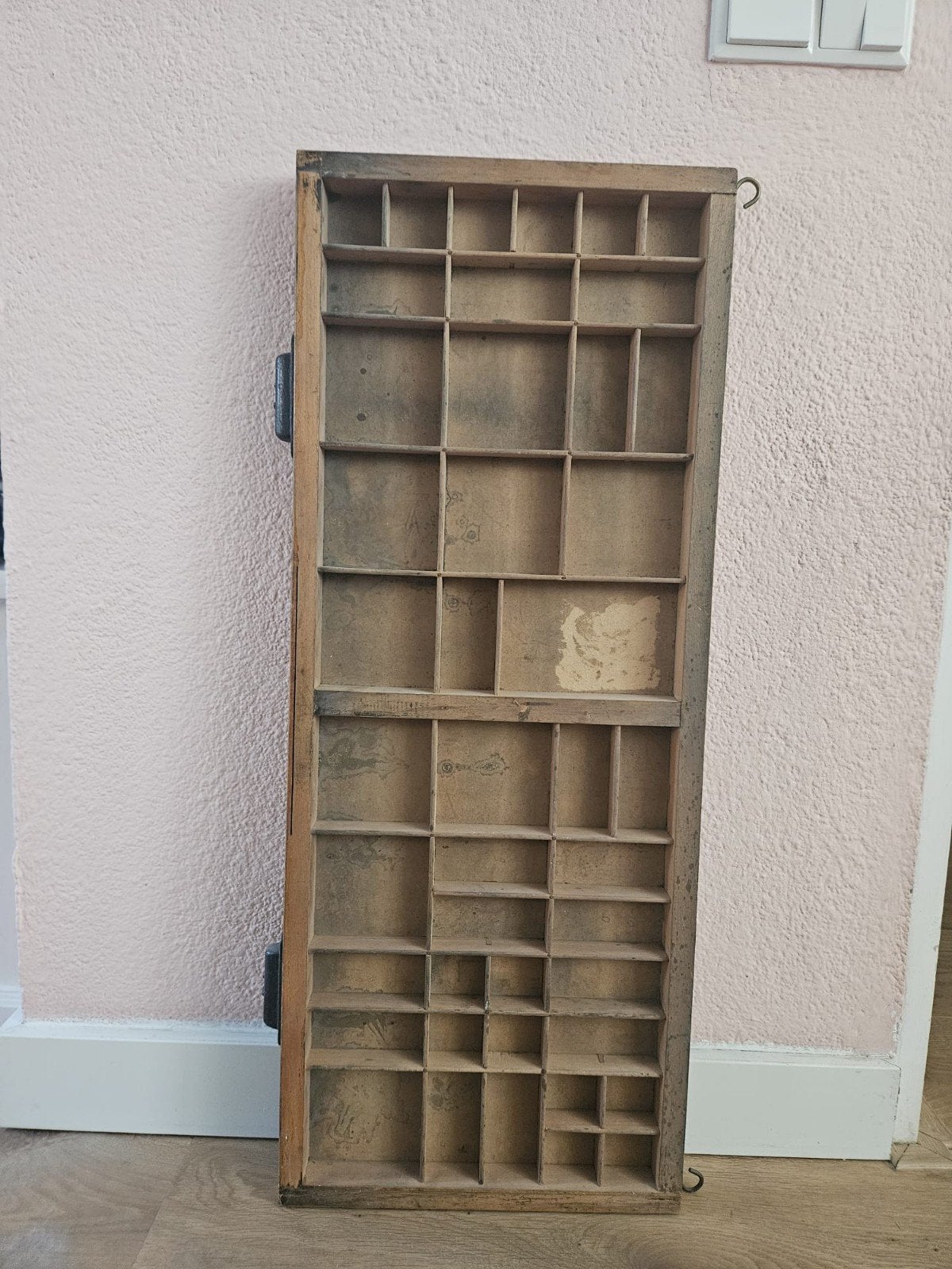Oude Letterbak Jaren '60 - 83x33 cm, Ophalen of Verzenden