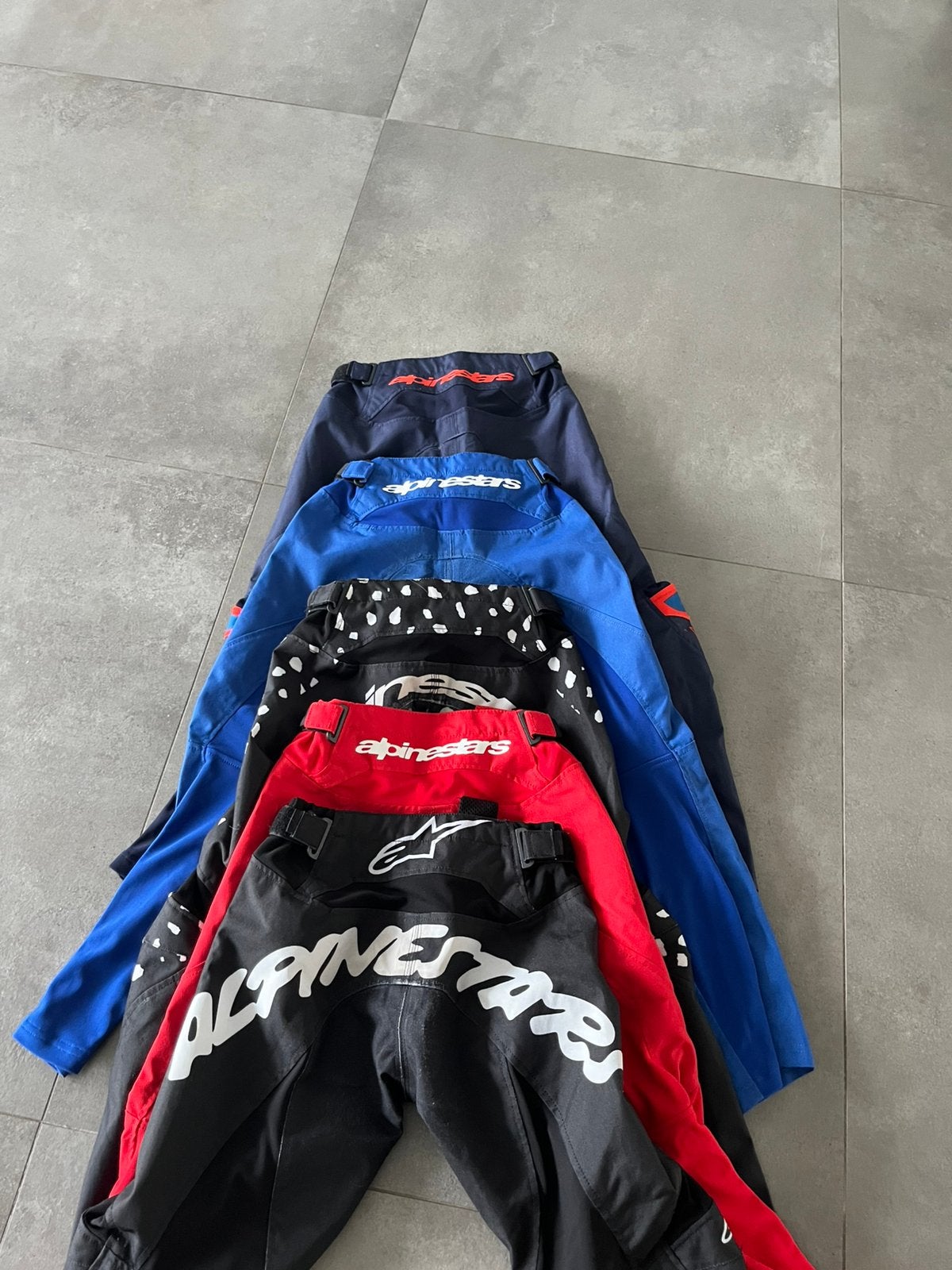5 x Alpinestars Youth motorcross broek maat 24, Motoren, Ophalen of Verzenden, Tweedehands, Kinderen, Broek | textiel