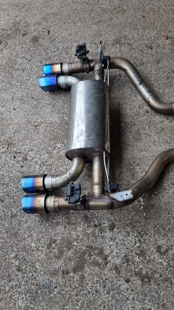 MILLTEK kleppenuitlaat BMW M2 F87 N55, Auto-onderdelen, Ophalen, Gebruikt, BMW