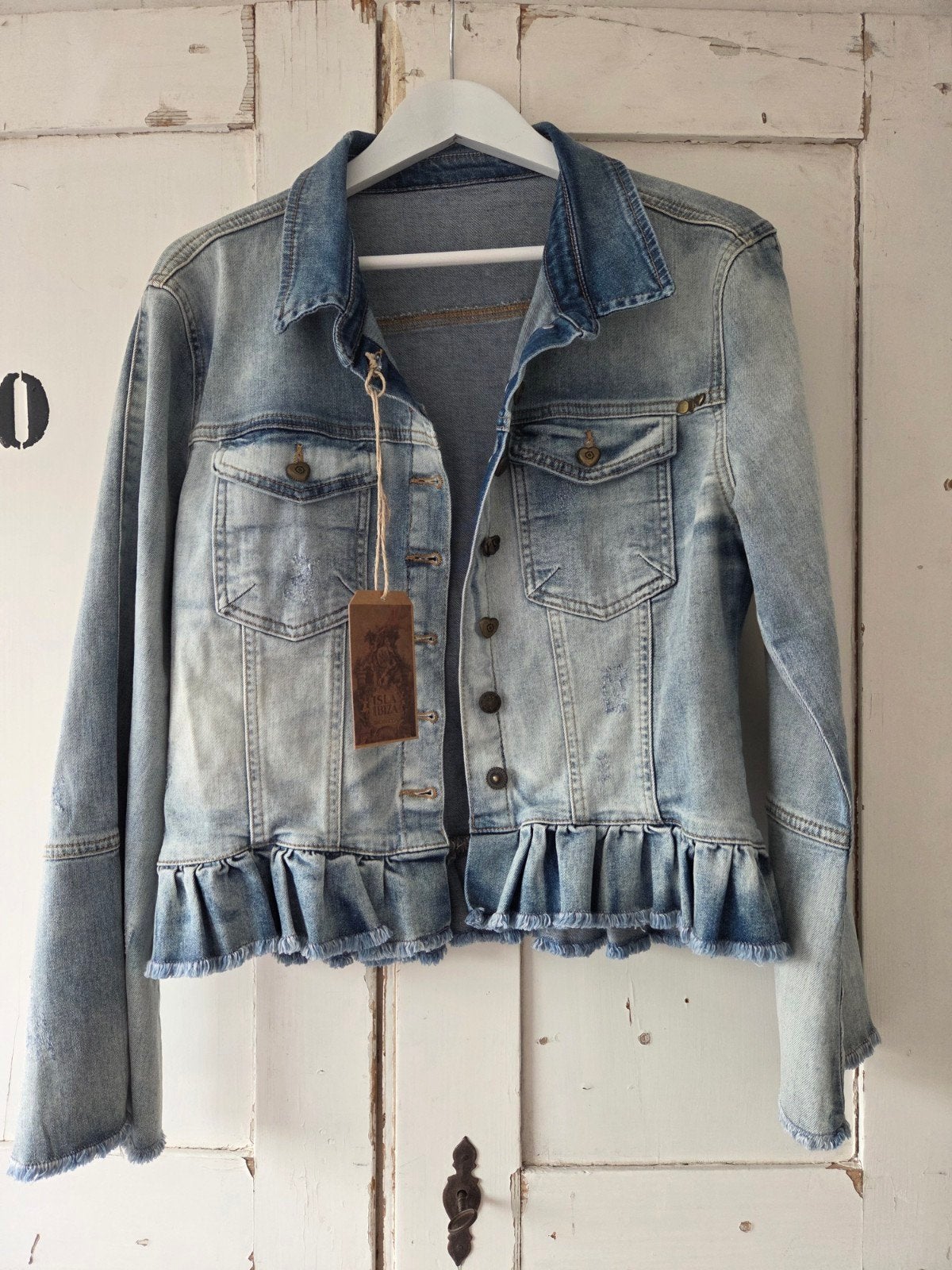 nieuwe Isla ibiza bonita spijkerjas 44 xxl, Blauw, Maat 42/44 (L), Nieuw, Ophalen of Verzenden