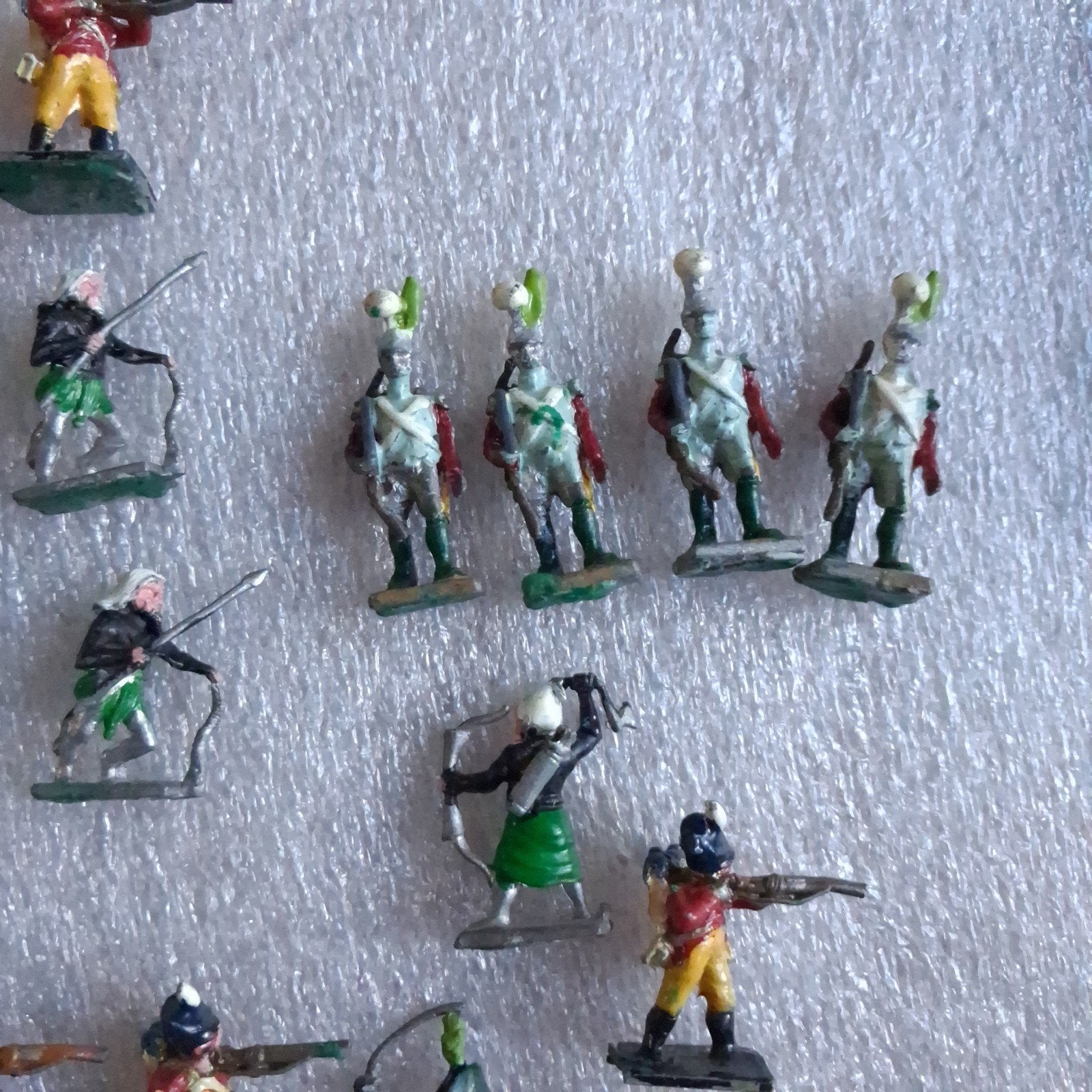 Tinnen Soldaatjes 21 Stuks, Verzenden