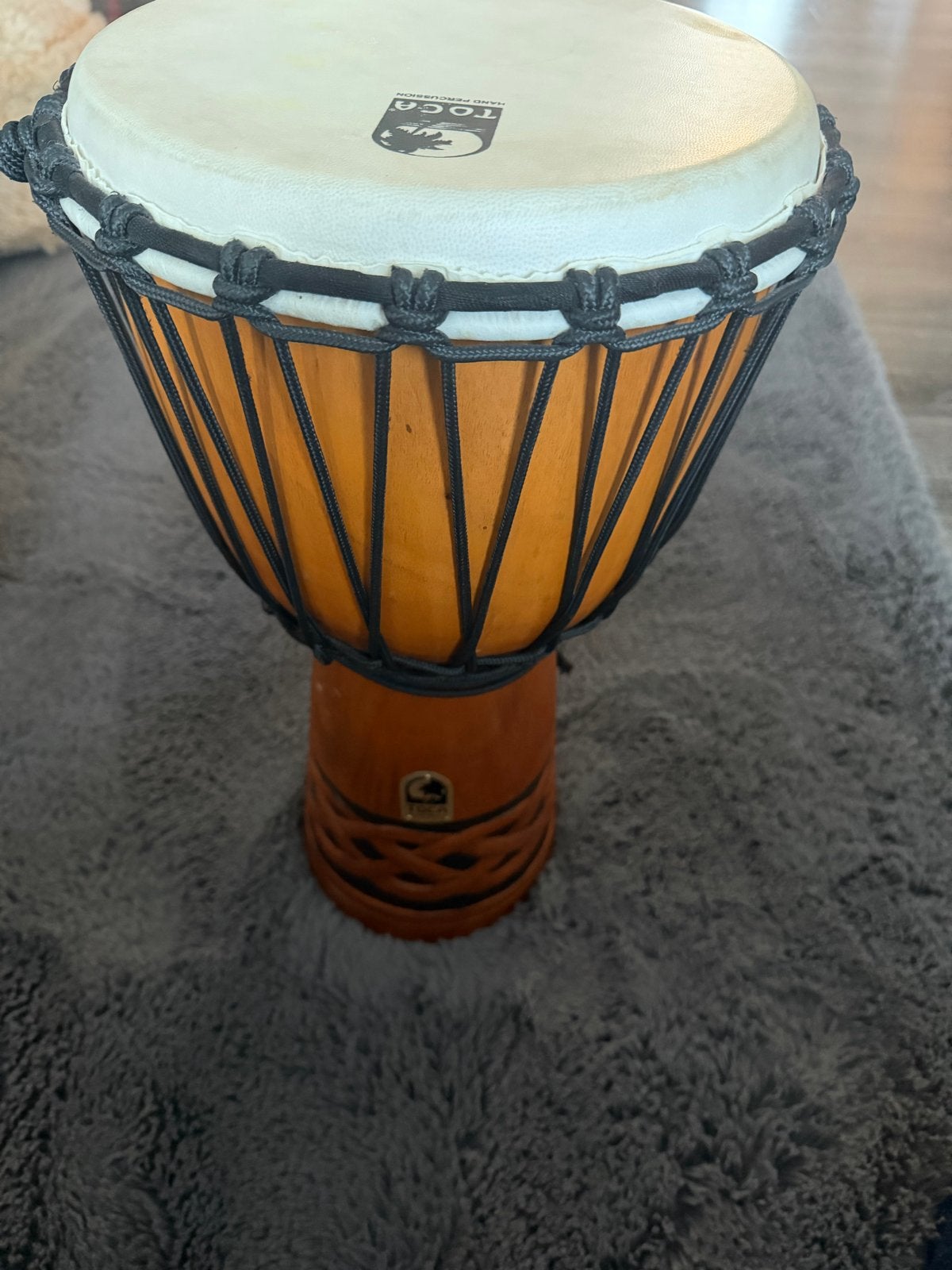 Toca Origins Series Djembe 10 inch Celtic Knot Inclusief hoe, Ophalen of Verzenden, Gebruikt, Trommel