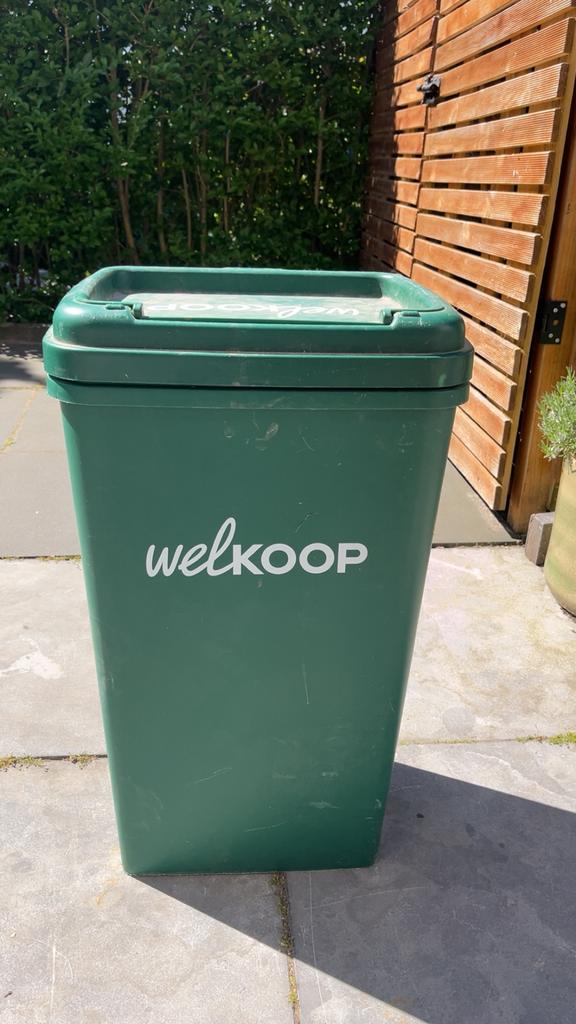 Voerton welkoop, Kunststof, 40 liter of meer, Ophalen of Verzenden, Zo goed als nieuw