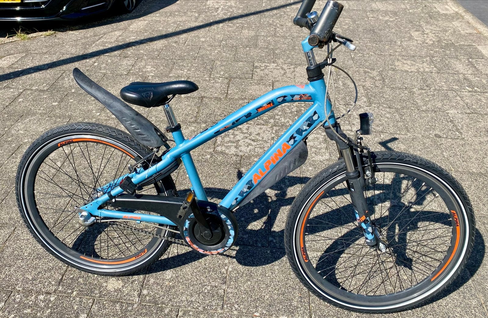 Alpina Trial 24 inch fiets; 3 versn. hand en terugtraprem, Ophalen, Zo goed als nieuw, 20 inch of meer