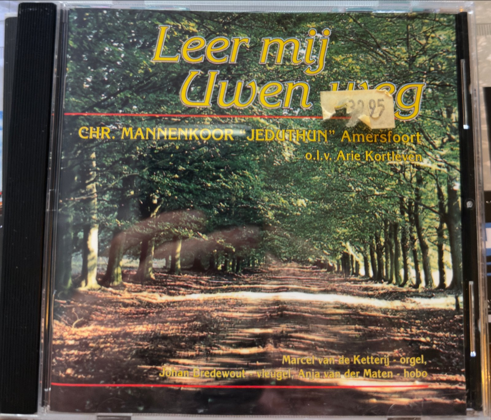 Leer mij Uw weg - Chr. Mannenkoor Jeduthun Amersfoort, Gebruikt, Orgel, Geestelijke liederen, Ophalen of Verzenden