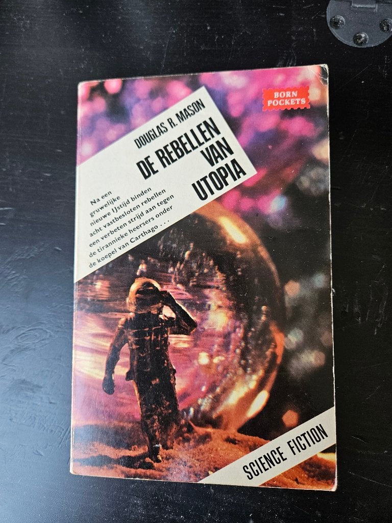 Douglas R Mason - de rebellen van Utopia, Ophalen of Verzenden, Gelezen