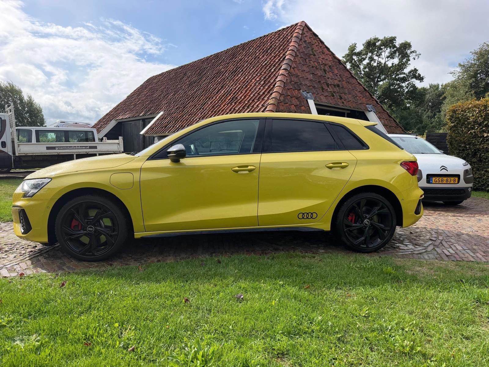 Audi A3 Sportback 45 TFSI e S edition Competition-Camera-Tre, Gebruikt, 4 cilinders, 150 pk, Leder en Stof