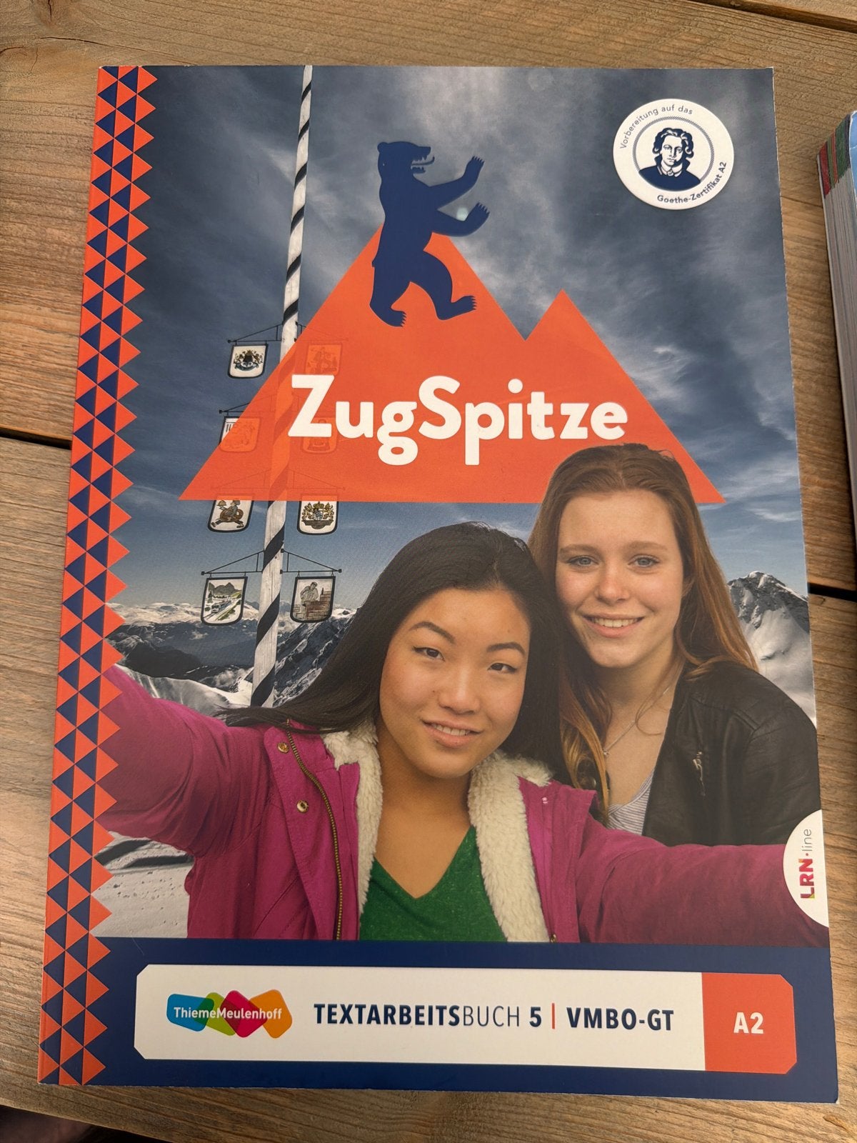 ZugSpitze Textarbeitsbuch 5 VMBO-GT A2 Duits, Boeken, Ophalen of Verzenden, Alpha, Zo goed als nieuw, MBO