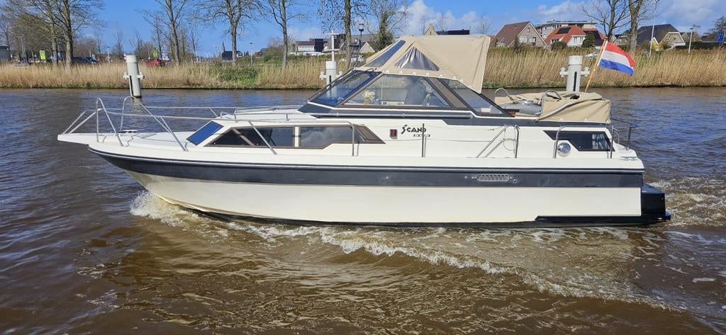 Prachtige Scand 29 Baltic (1986) topconditie -Boegschroef, Watersport en Boten, Motorboten en Motorjachten, Ophalen of Verzenden