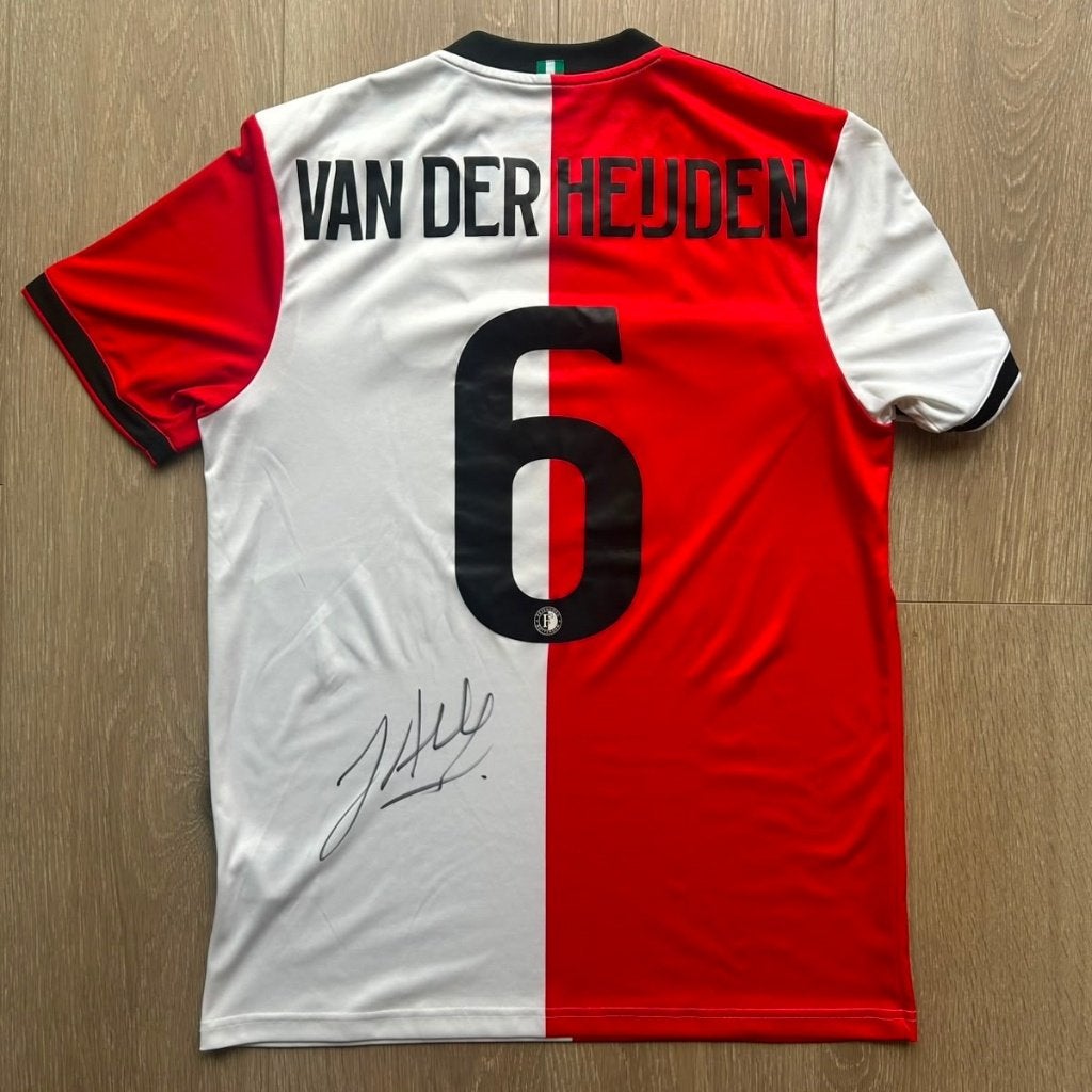 Matchworn Feyenoord-shirt 2016/17 - Jan-Arie van der Heijden, Ophalen of Verzenden, Zo goed als nieuw, Feyenoord, Shirt