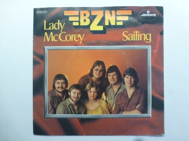 B.Z.N. Lady McCorey. / Sailing., Ophalen of Verzenden, Gebruikt, 7 inch, Pop