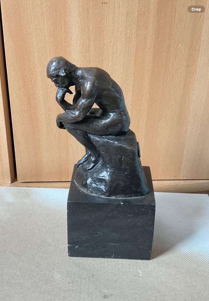 Rodin beeld, Ophalen of Verzenden, Brons