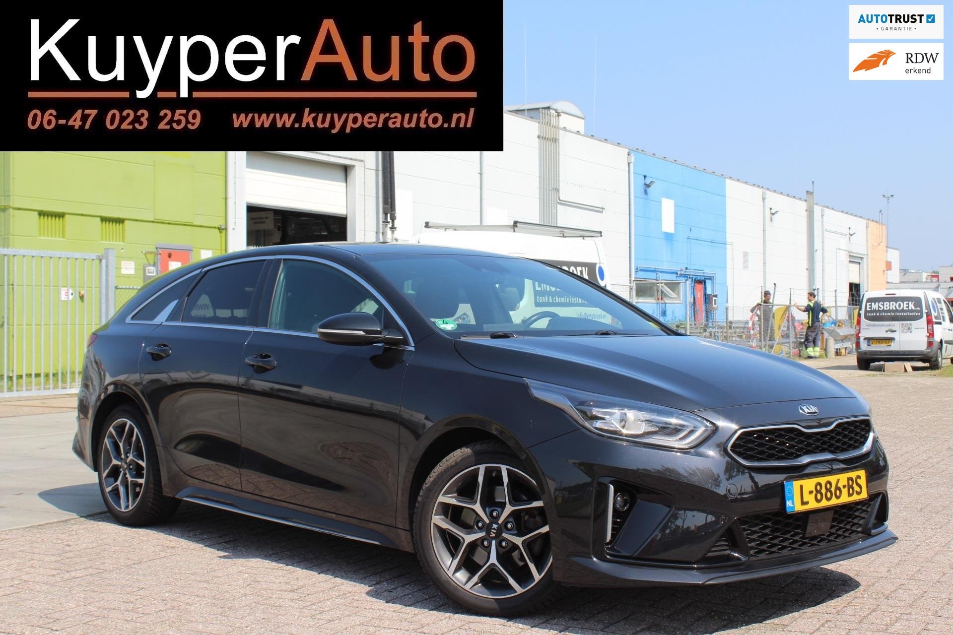 Kia ProCeed 1.4 T-GDI GT-Line AUTOMAAT RIJKLAAR PRIJS CARPLA, Dealer onderhouden, Euro 6, 4 cilinders, Leder en Stof