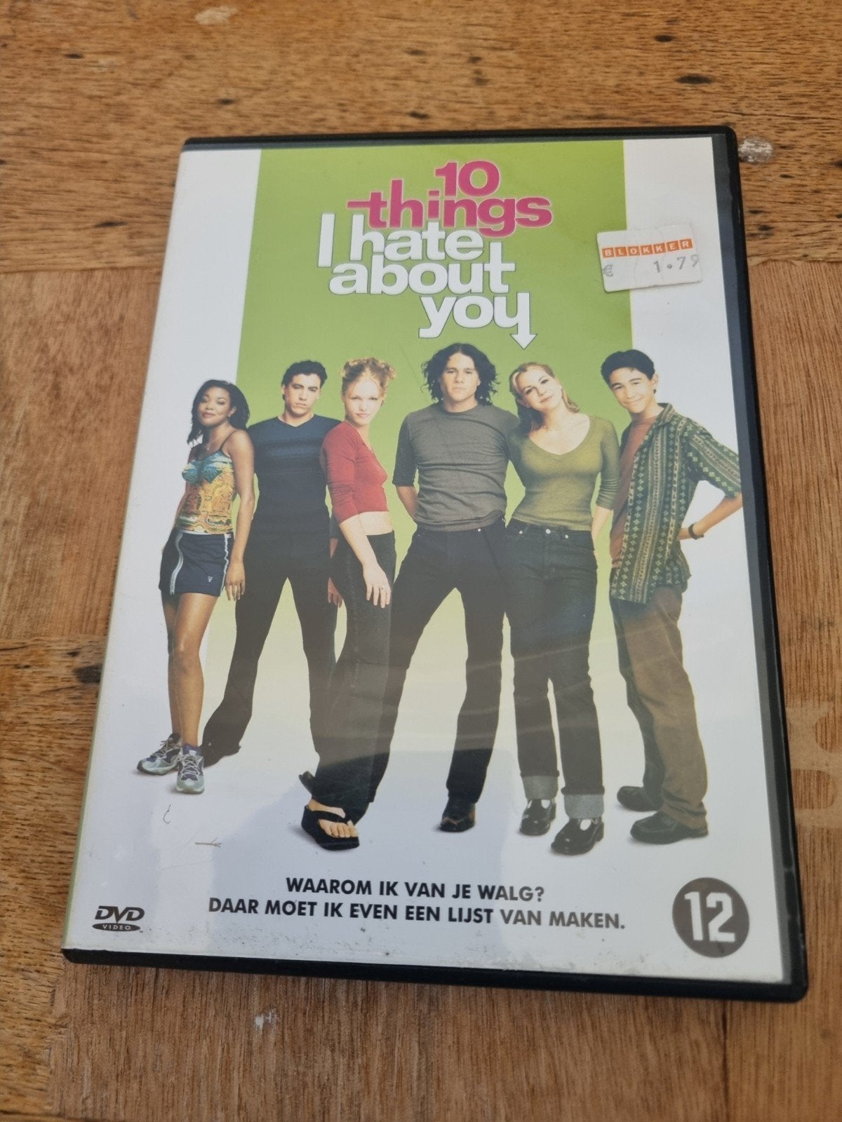 10 Things I Hate About You DVD - Romantische Komedie, Vanaf 12 jaar, Ophalen of Verzenden, Gebruikt, Romantische komedie
