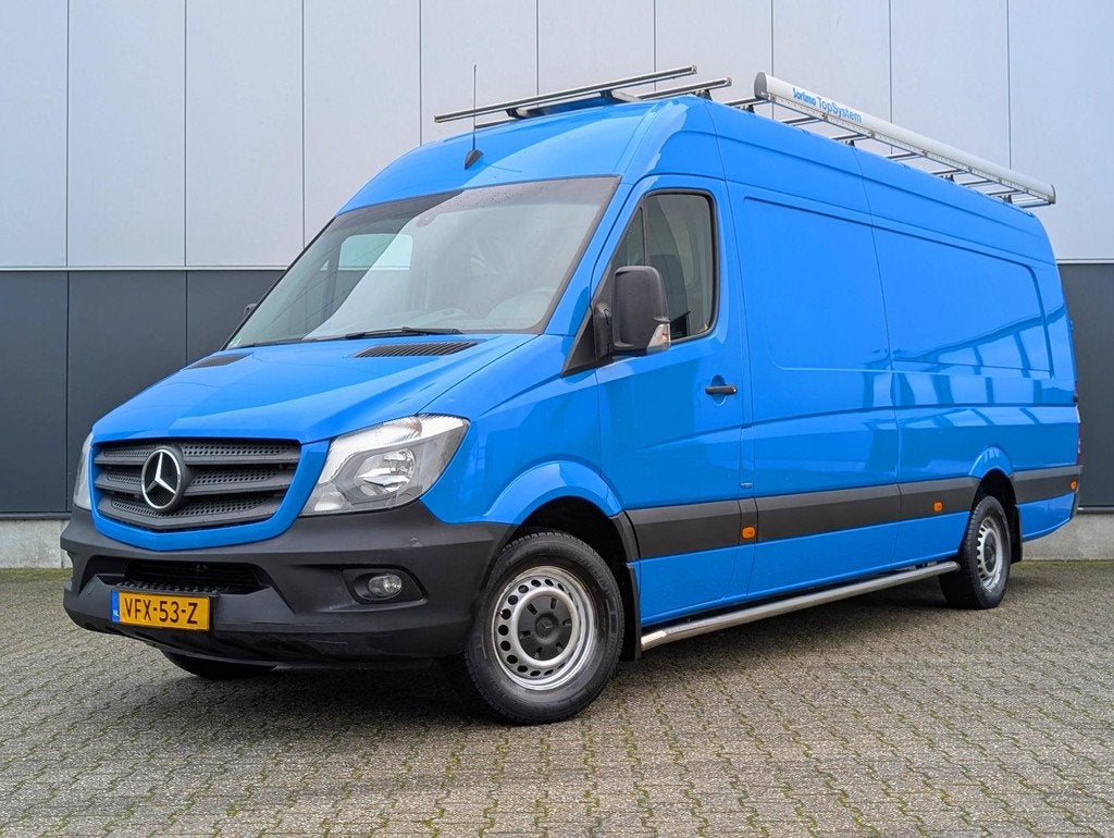 Mercedes-Benz Sprinter 319 3.0 V6 AUTOMAAT AIRCO CRUISE LUCH, Automaat, Gebruikt, Blauw, 2800 kg