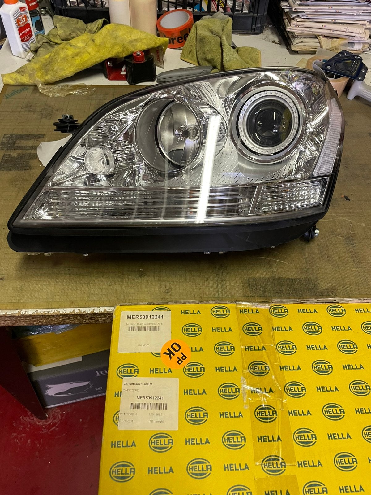 Nieuwe Hella Koplamp MERCEDES-BENZ M-Klasse (W164), Ophalen of Verzenden, Nieuw