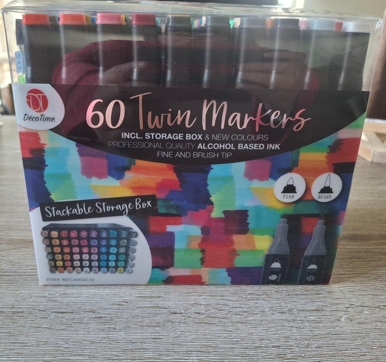 nieuwe decotime twinmarkers, Hobby en Vrije tijd, Ophalen of Verzenden, Nieuw, Potlood of Stift