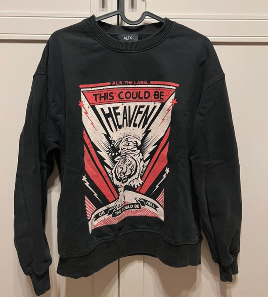 Alix the Label sweater, Ophalen of Verzenden, Zo goed als nieuw, Maat 34 (XS) of kleiner, Zwart