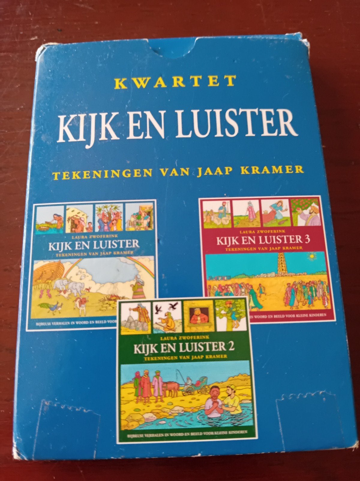 Kwartet Kijk en Luister - Bijbelse verhalen voor kinderen, Hobby en Vrije tijd, Gezelschapsspellen | Kaartspellen, Drie of vier spelers