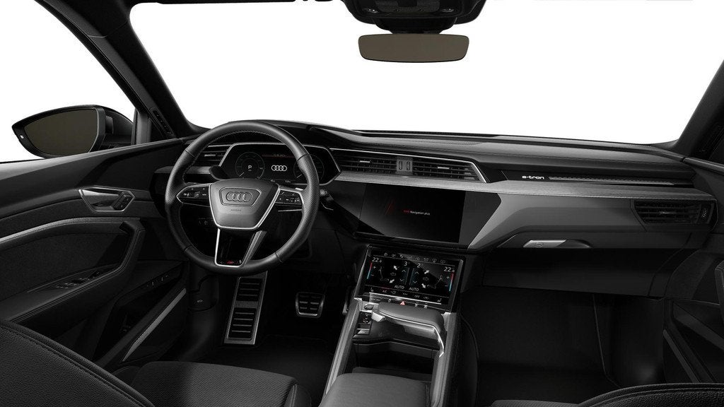 Audi Q8 e-tron 50 quattro S Edition 95 kWh Adaptieve Cruise, Auto's, Audi, Automaat, 12 maanden, Parkeerassistent, 95 kWh