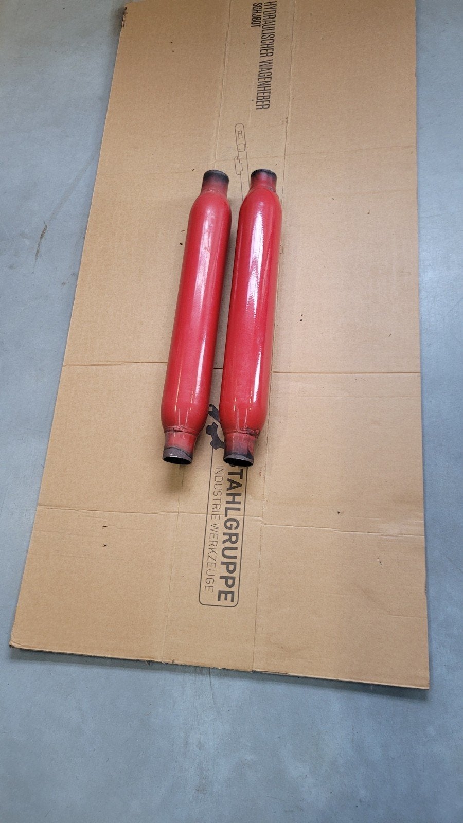 Therry bombs (2 stuks), Ophalen of Verzenden, Gebruikt, Hydraulisch, Garagekrik