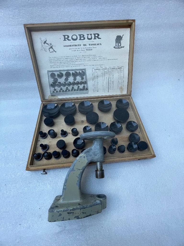 Robur Glazenpersen – Horlogemakersgereedschap, Hobby en Vrije tijd, Ophalen, Gebruikt