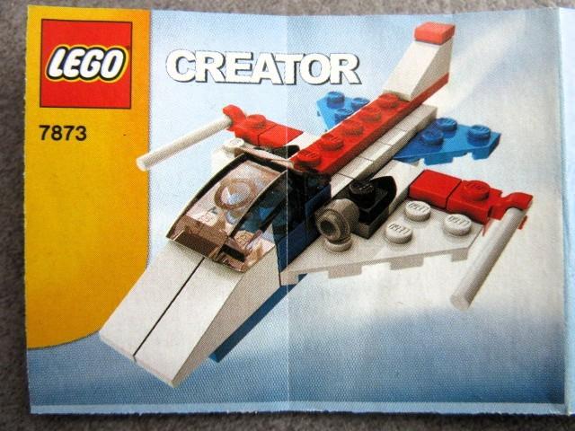 Vintage Lego 7873 Airplane vliegtuig - compleet met boekje, Ophalen of Verzenden