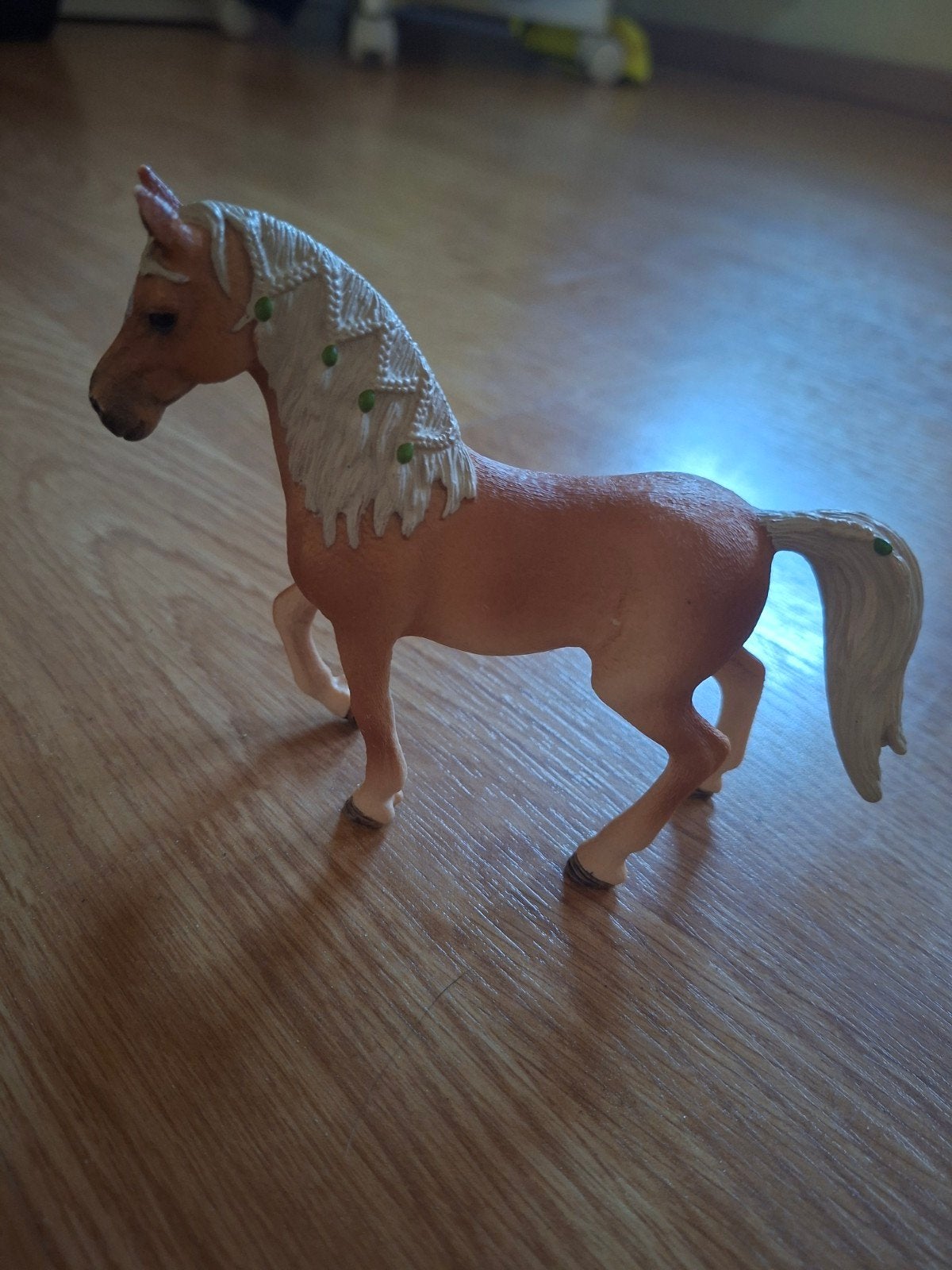 Heel mooi lichtbruin schleich paardje, Ophalen of Verzenden, Zo goed als nieuw