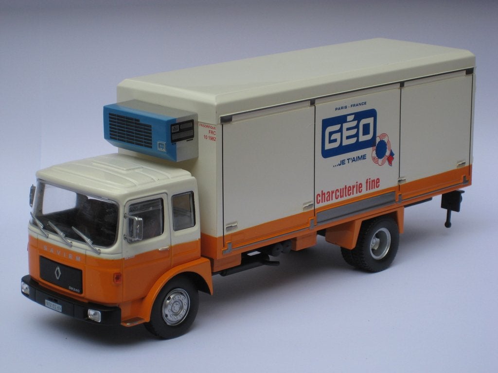 Saviem SM 260 koelwagen Géo 1972 Altaya 1:43, Ophalen of Verzenden, Nieuw, Bus of Vrachtwagen, Overige merken