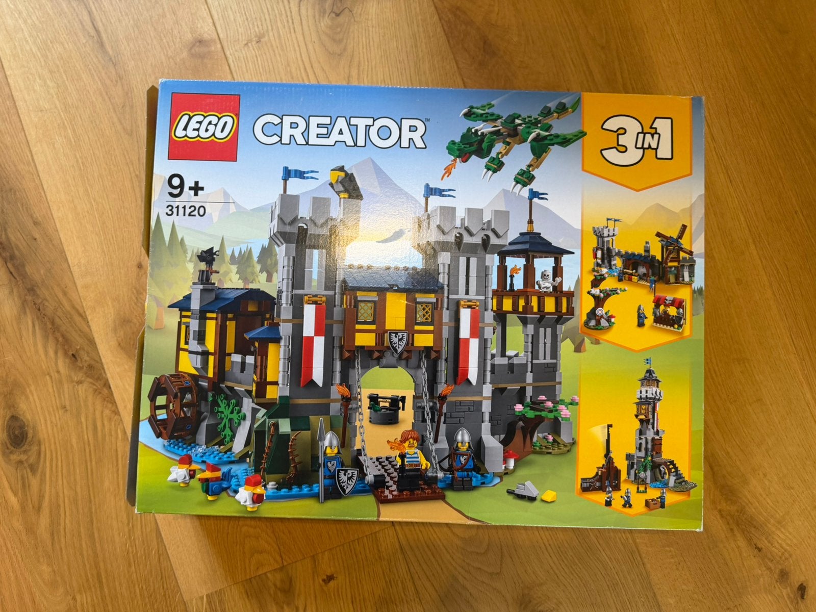 LEGO Creator 3-in-1 Middeleeuws Kasteel 31120 – compleet, Ophalen, Zo goed als nieuw