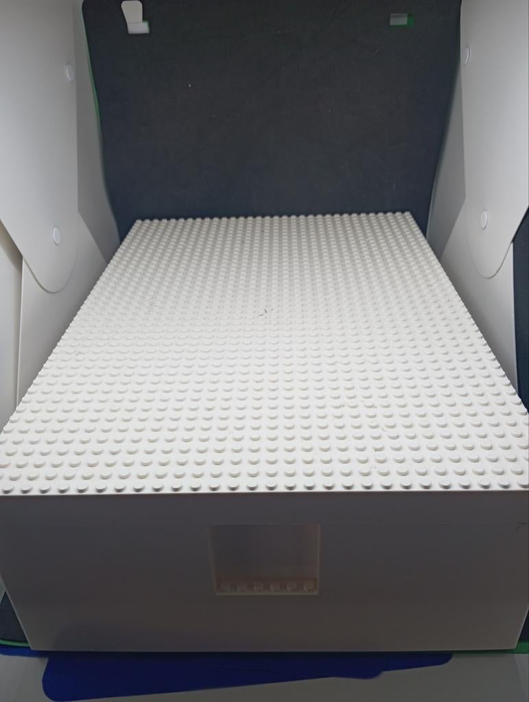 IKEA Bygglek Opbergdoos met Bouwplaat-deksel 35x26x12 cm, Ophalen of Verzenden